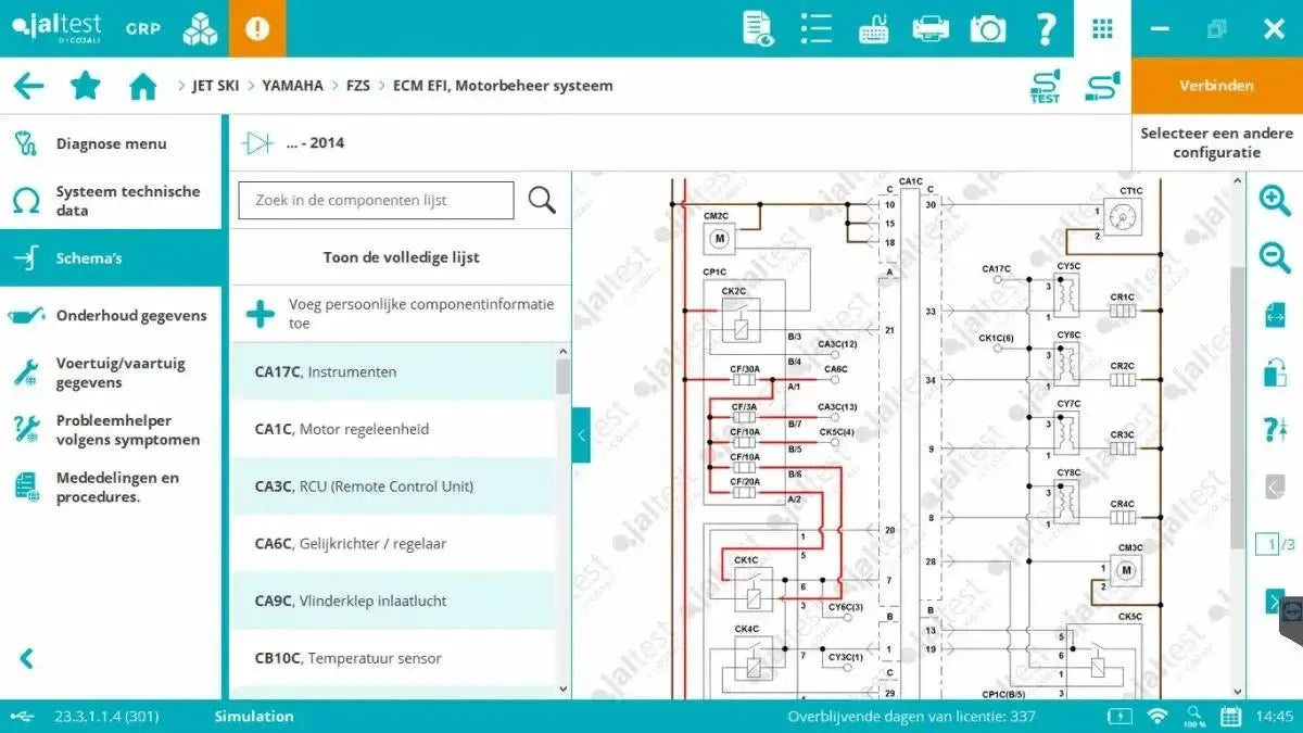 Jaltest Marine (Full) Diagnostic Tool
