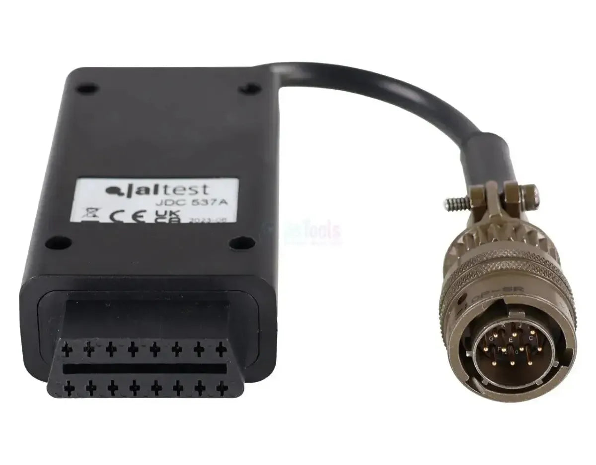 Jaltest (JDC537A) | MTU 10-pins OBD - 16-pins OBD2 adapter cable | Internal combustion engine