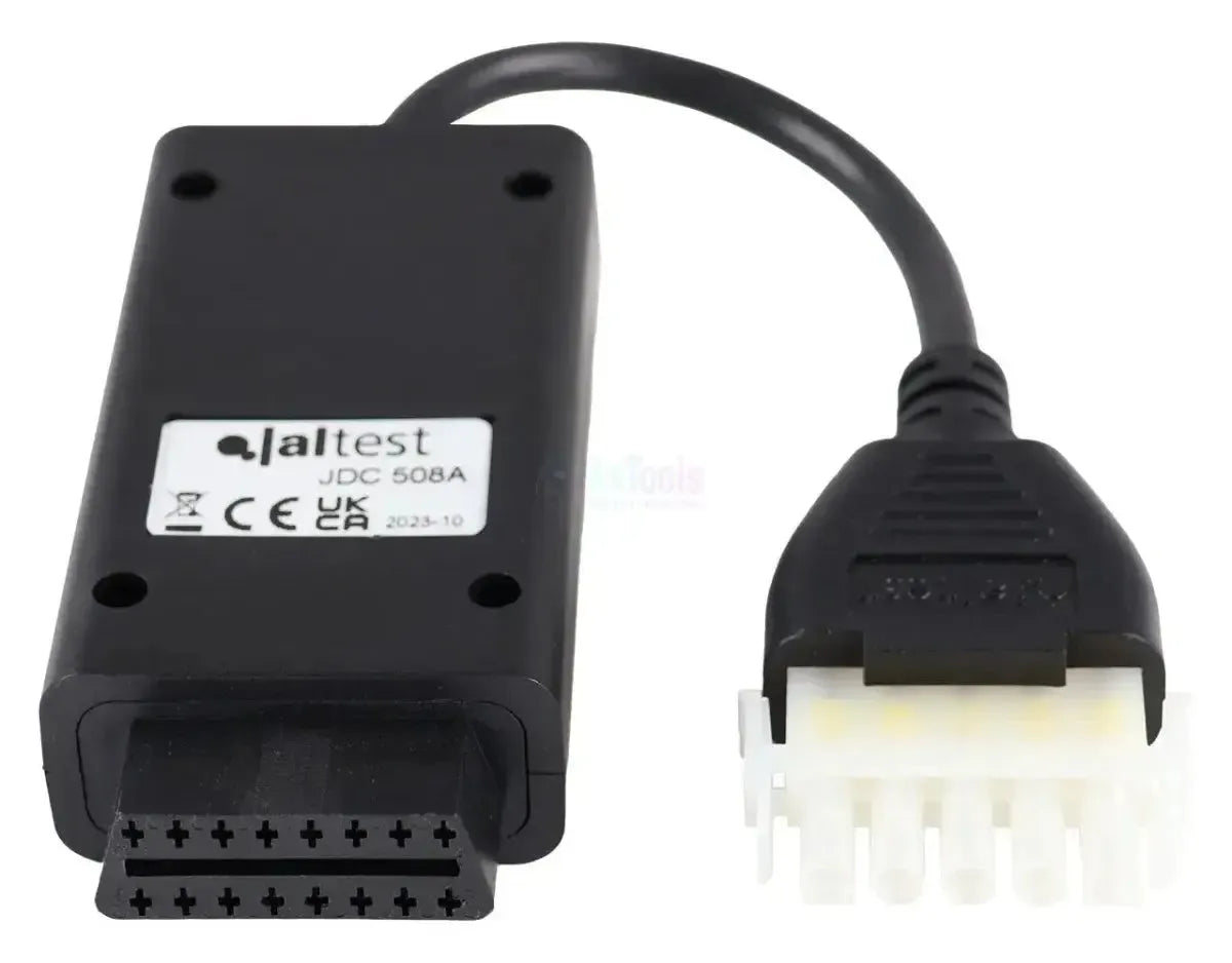 Jaltest (JDC508A) | New Holland 5-pins OBD - 16-pins OBD2 Adapter Cable | Agricultural Vehicle