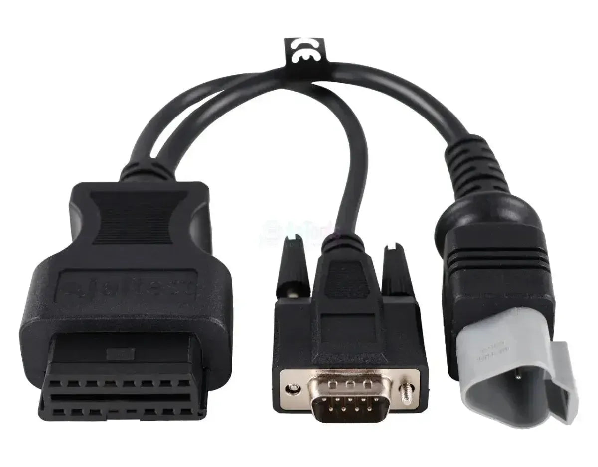 Jaltest (JDC518A) | SISU 3+9-pins OBD - 16-pins OBD2 Adapter Cable | Combustion Engine