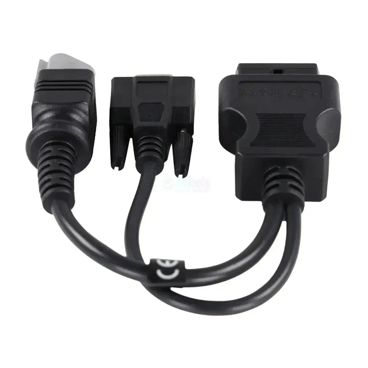 Jaltest (JDC518A) | SISU 3+9-pins OBD - 16-pins OBD2 Adapter Cable | Internal combustion engine