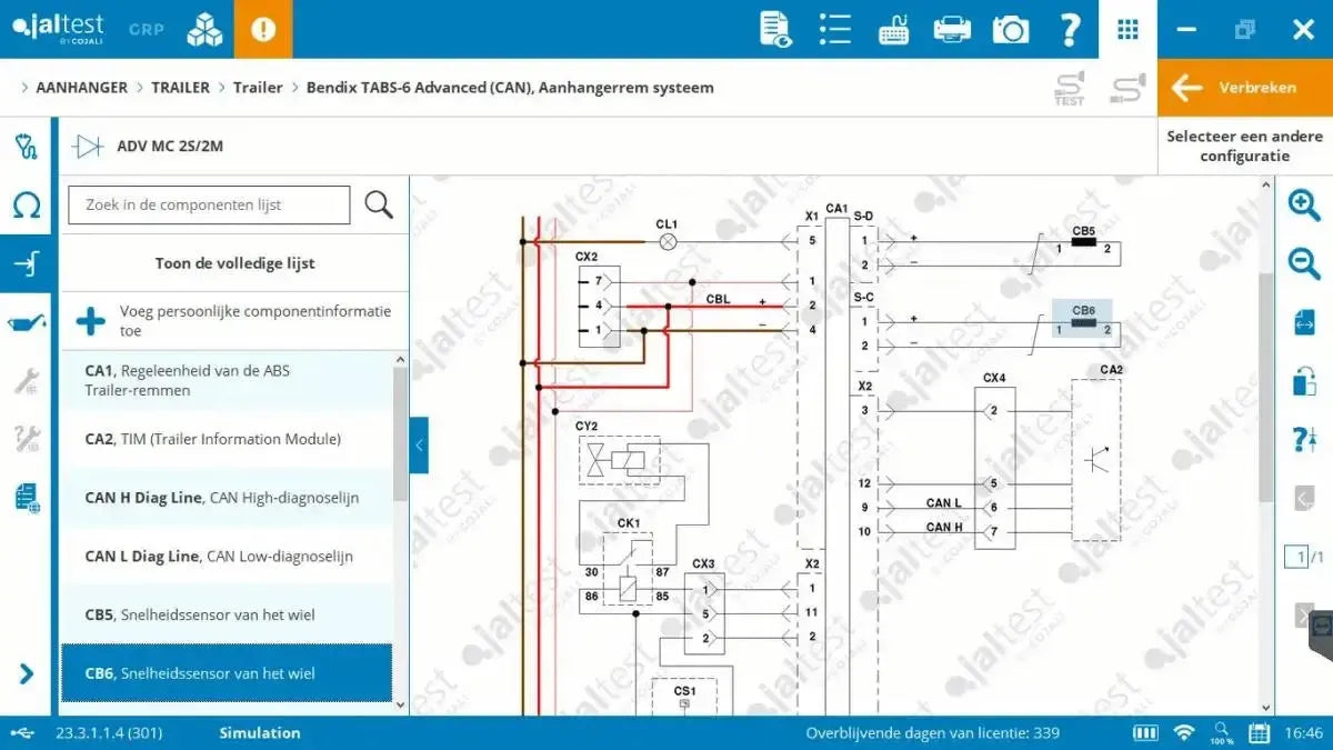 Jaltest Trailer Diagnostic Tool