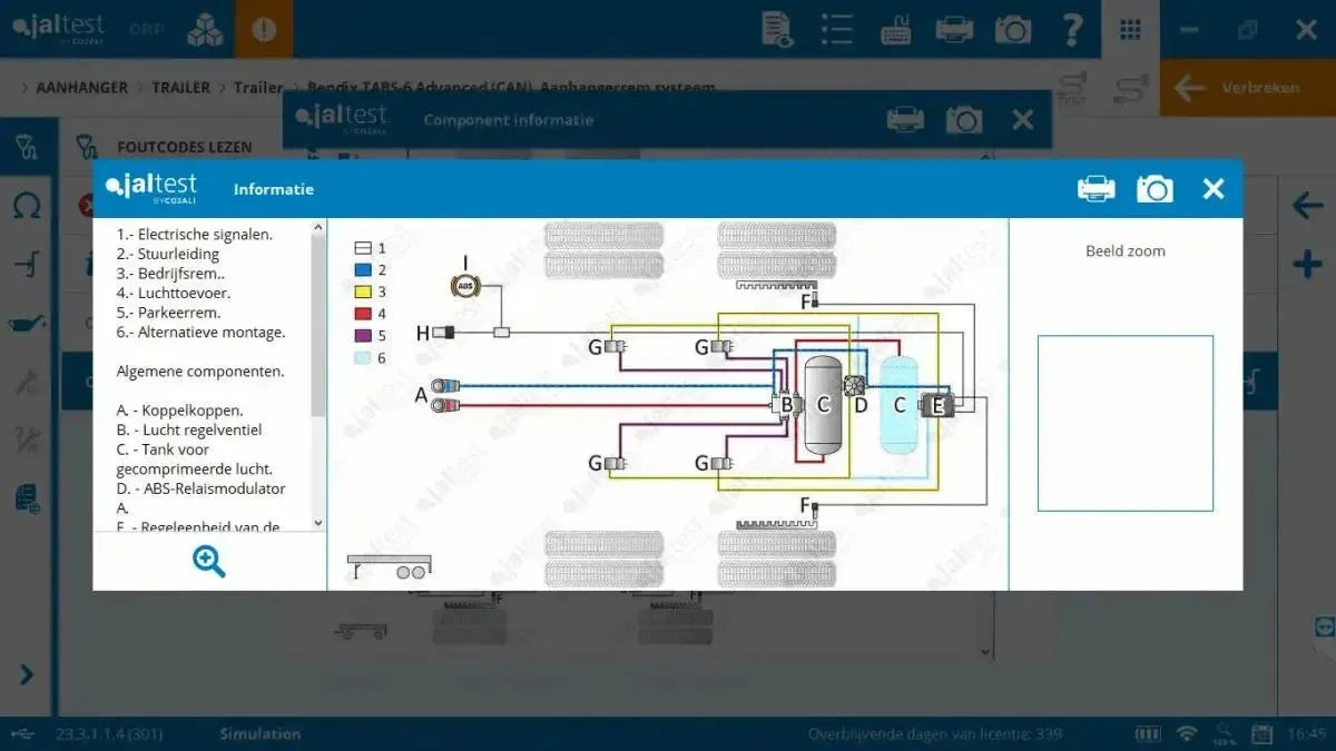 Jaltest Trailer Diagnostic Tool