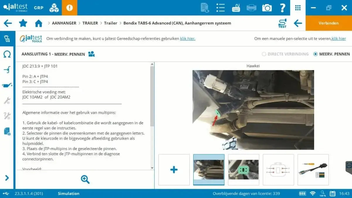 Jaltest Trailer Diagnostic Tool