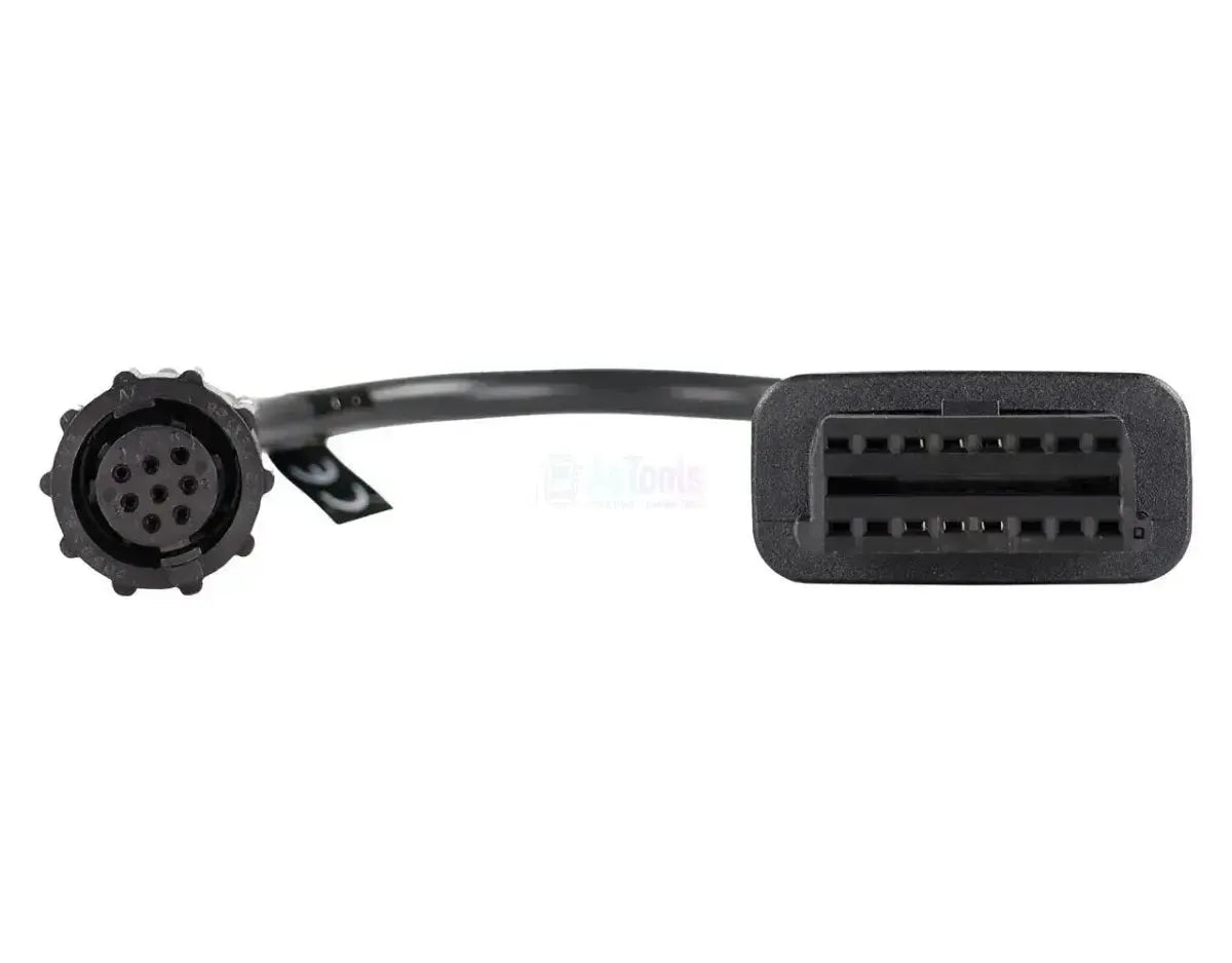 Jaltest (JDC517A) | Valtra 8-pins OBD - 16-pins OBD2 adapter cable | Agricultural vehicle