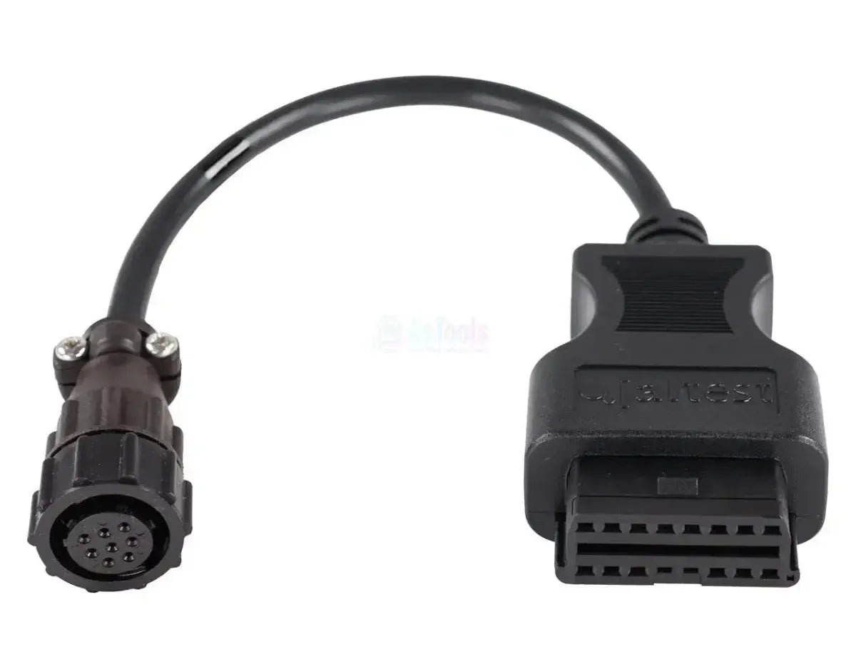 Jaltest (JDC517A) | Valtra 8-pins OBD - 16-pins OBD2 adapter cable | Agricultural vehicle