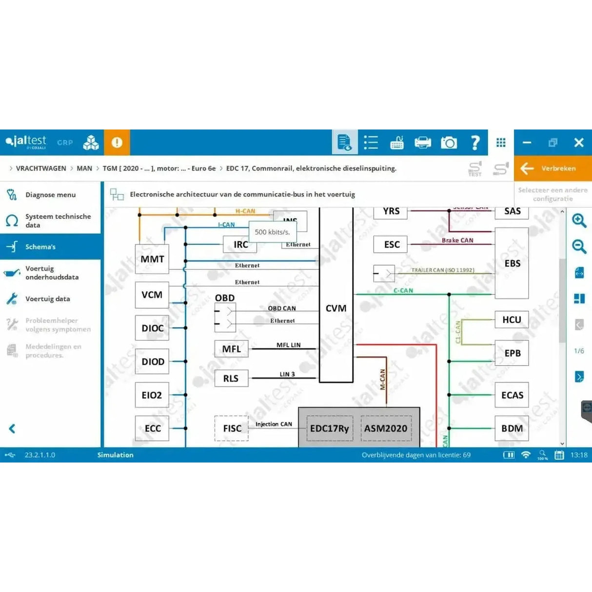 Jaltest Truck Diagnostic Tool