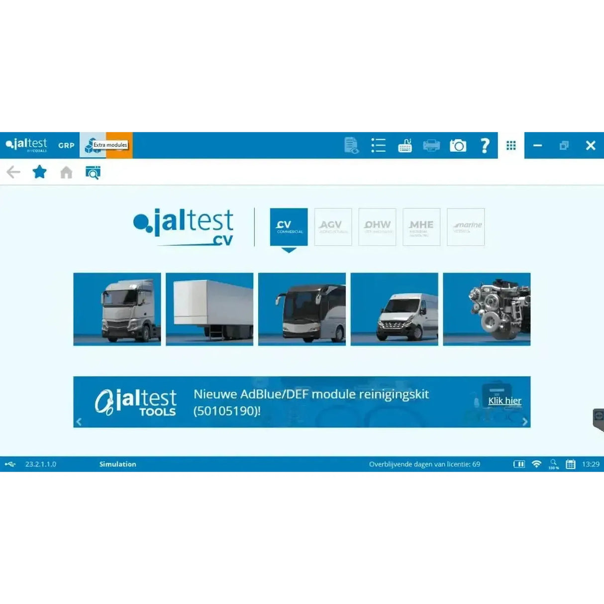Jaltest Truck Diagnostic Tool