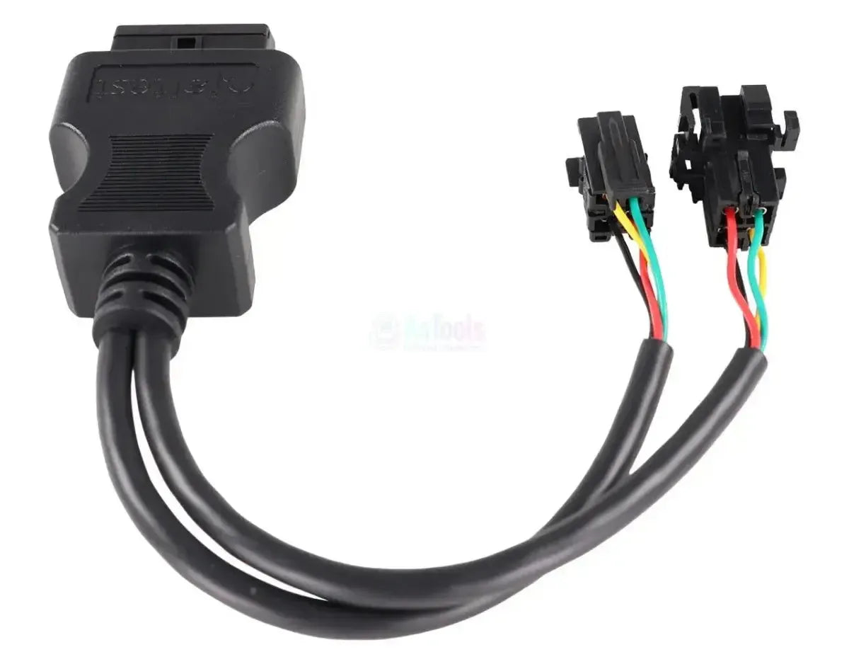 Jaltest (JDC304A) | Wabco ATC/MTS 4+4-pins OBD - 16-pins OBD2 adapter cable | Bus