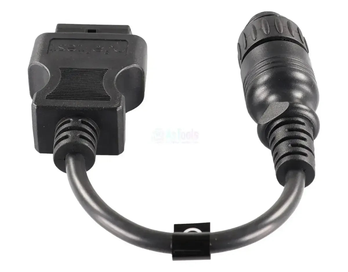 Jaltest (JDC103A) | Wabco/Knorr-Bremse 7-pins - 16-pins OBD2 adapter cable | Trailer