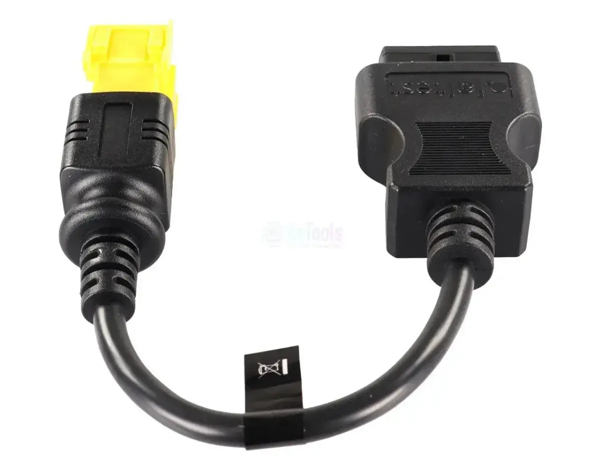 Jaltest (JDC309A) | ZF Ecolife MCP 9-pins OBD - 16-pins OBD2 Adapter Cable | Bus
