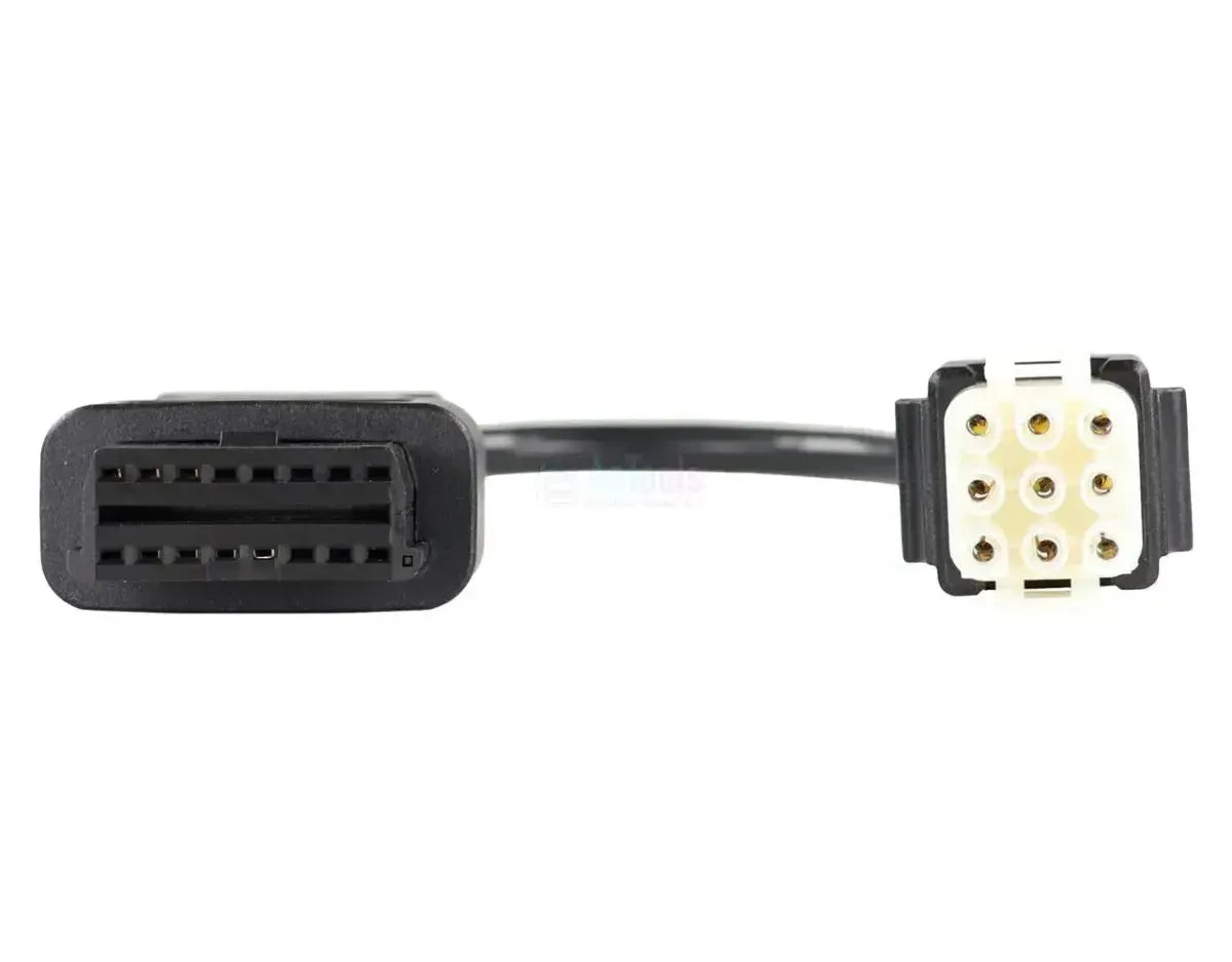 Jaltest (JDC307A) | ZF Ecomat 9-pins OBD - 16-pins OBD2 Adapter Cable | Bus