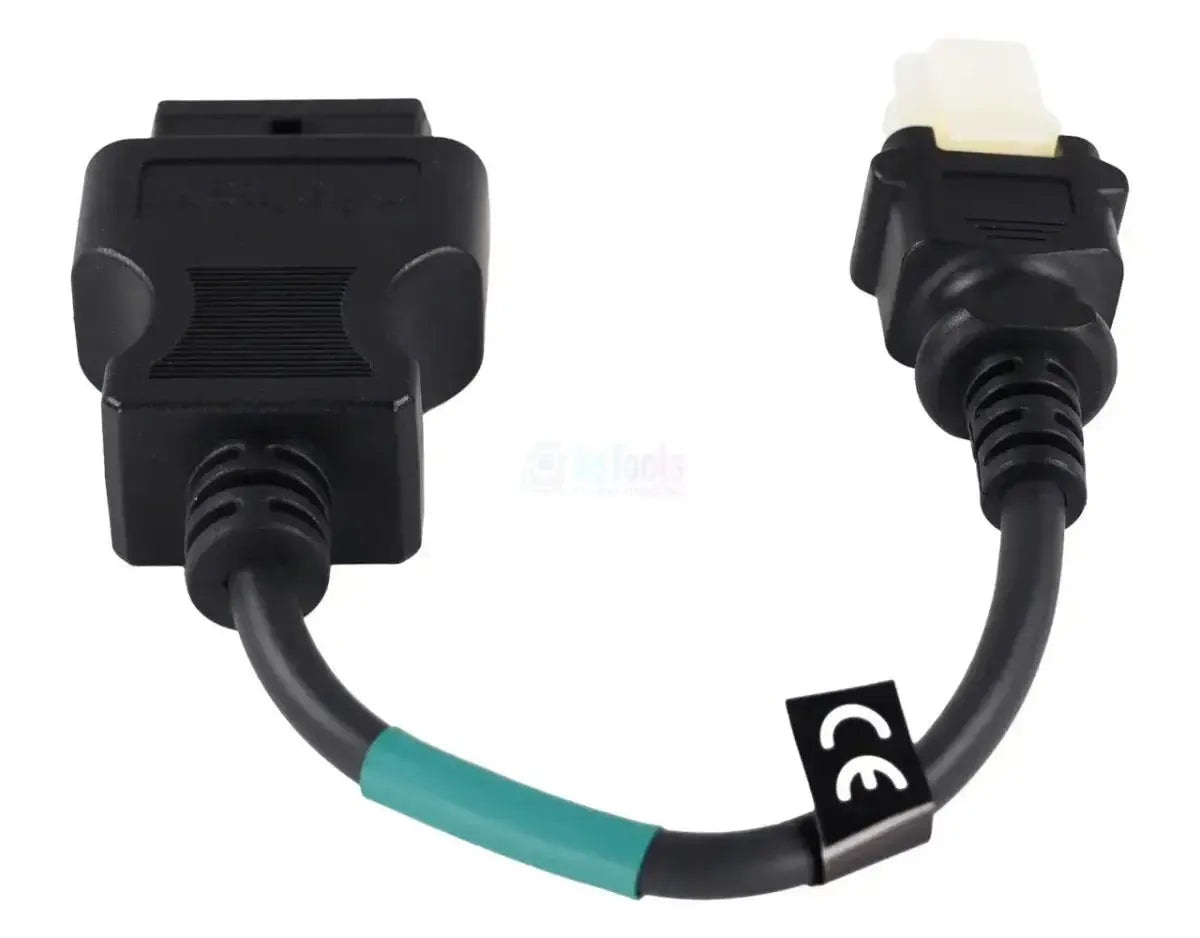 Jaltest (JDC546A) | ZF Ergopower 6-pins OBD - 16-pins OBD2 Adapter Cable | Work Vehicle
