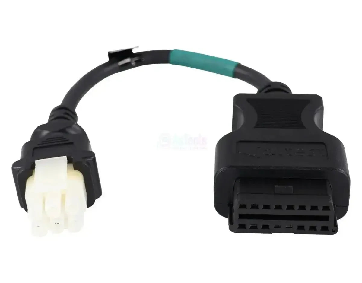 Jaltest (JDC546A) | ZF Ergopower 6-pins OBD - 16-pins OBD2 Adapter Cable | Work Vehicle