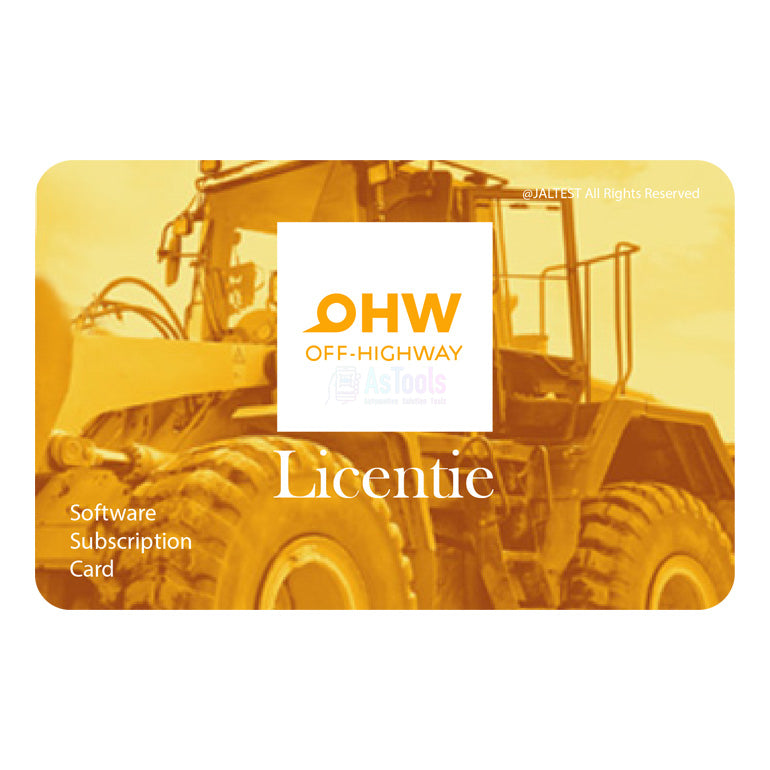 Jaltest (74001014) | OHW (Off-Highway) | Software License