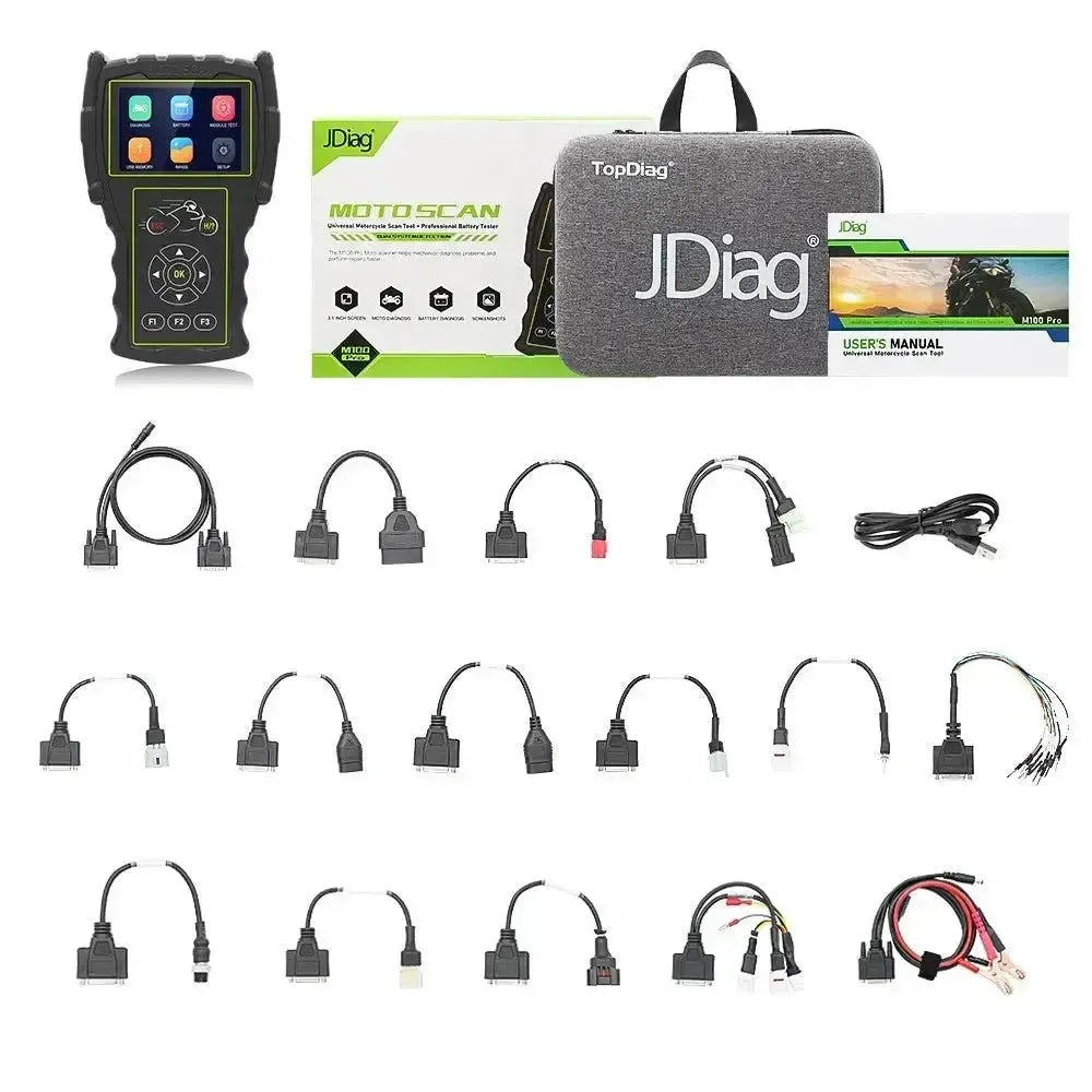 JDiag M100 Pro Full Motorcycle Diagnostic Tool