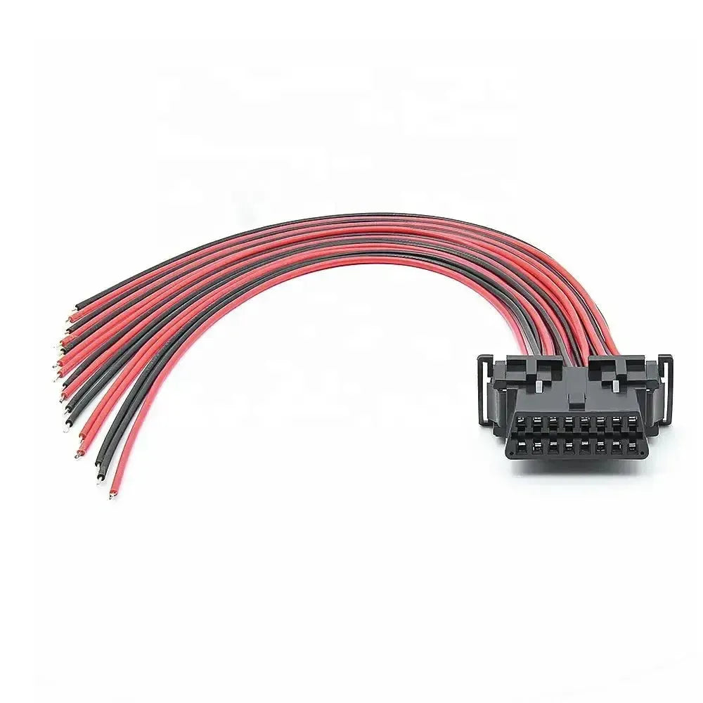 16-pins OBD2 Port (Female) with 16 Open End Cables (30 cm) | Accessories