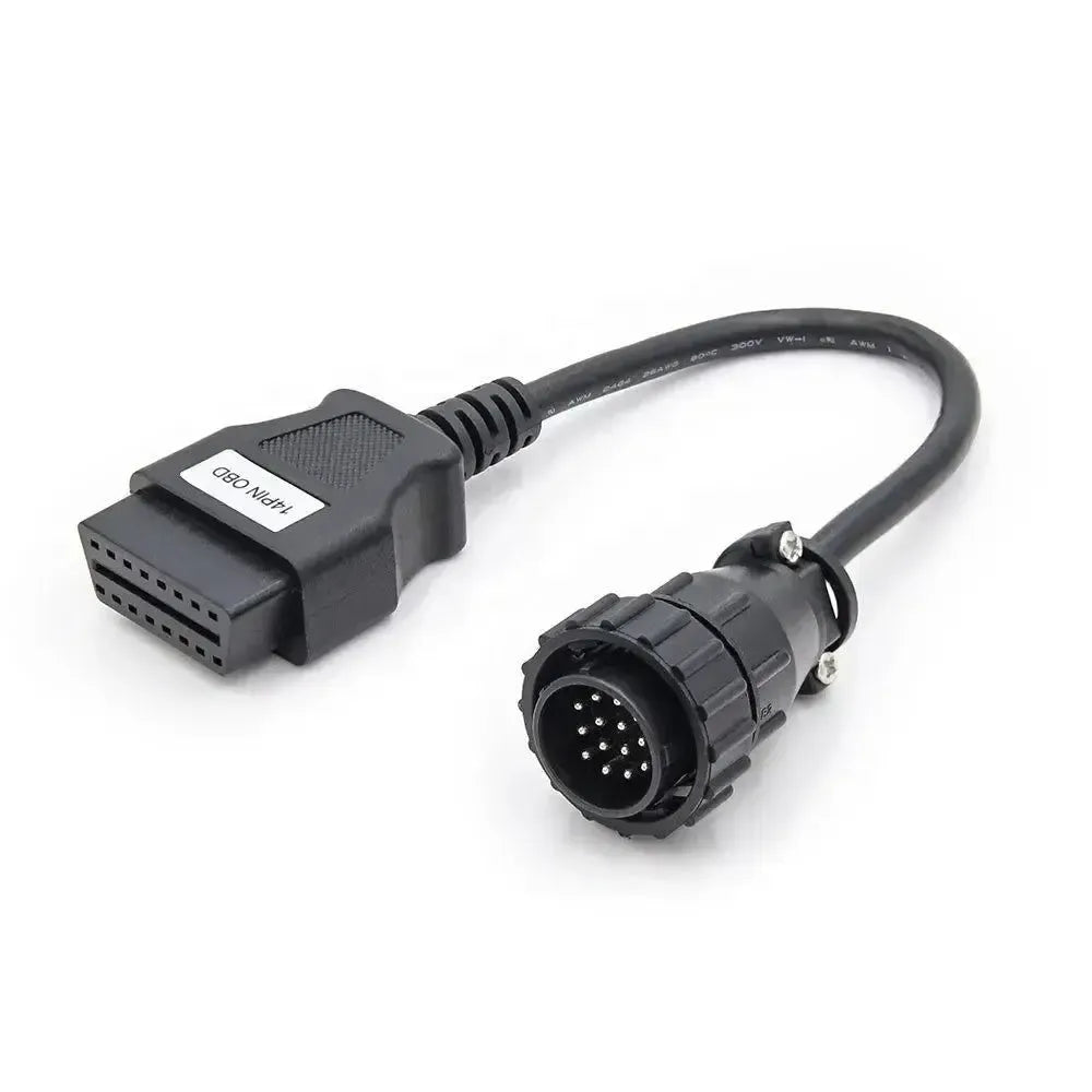 Mercedes (Sprinter) 14-pins OBD1 – 16-pins OBD2 Adapter Cable | Delivery van