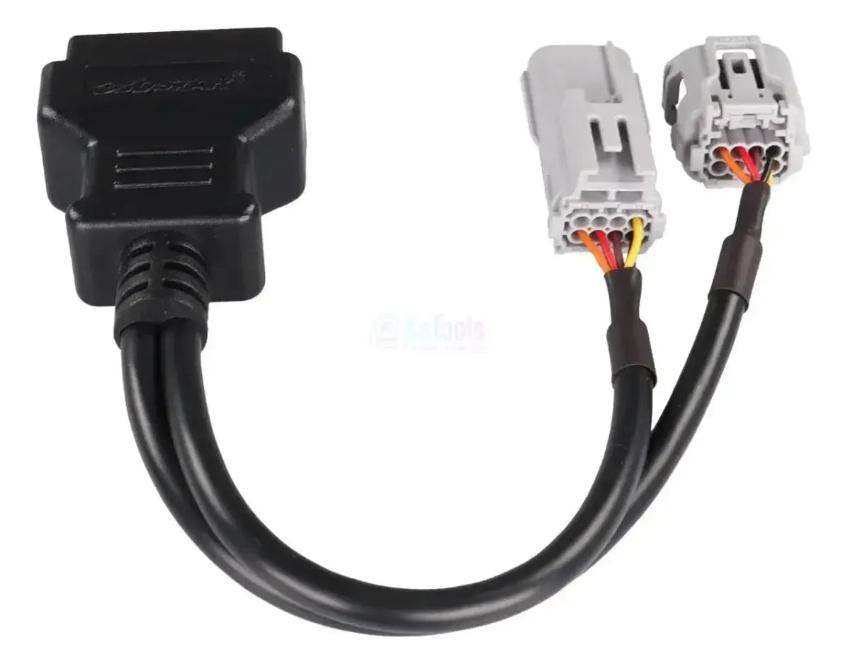 OBDSTAR (M048) | Aprilia 8+8-pins OBD – 16-pins OBD2 Adapter Cable | Motorcycle