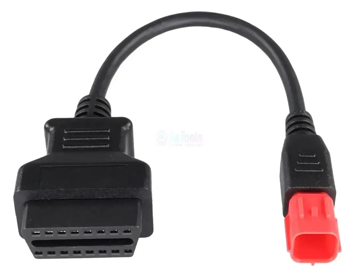 OBDSTAR (M041) | Euro V 6-pins OBD – 16-pins OBD2 Adapter Cable | Motorcycle
