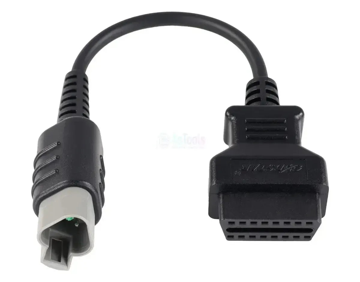 OBDSTAR (M065) | Evinrude 3-pins OBD – 16-pins OBD2 adapter cable | Motorboat