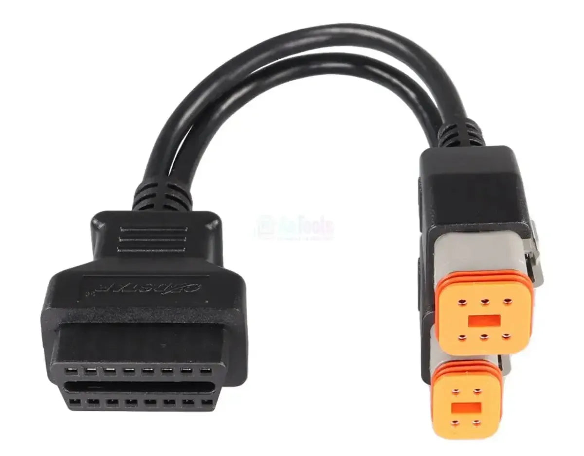 OBDSTAR (M034) | Harley Davidson 4+6-pins OBD – 16-pins OBD2 adapter cable | Motorcycle