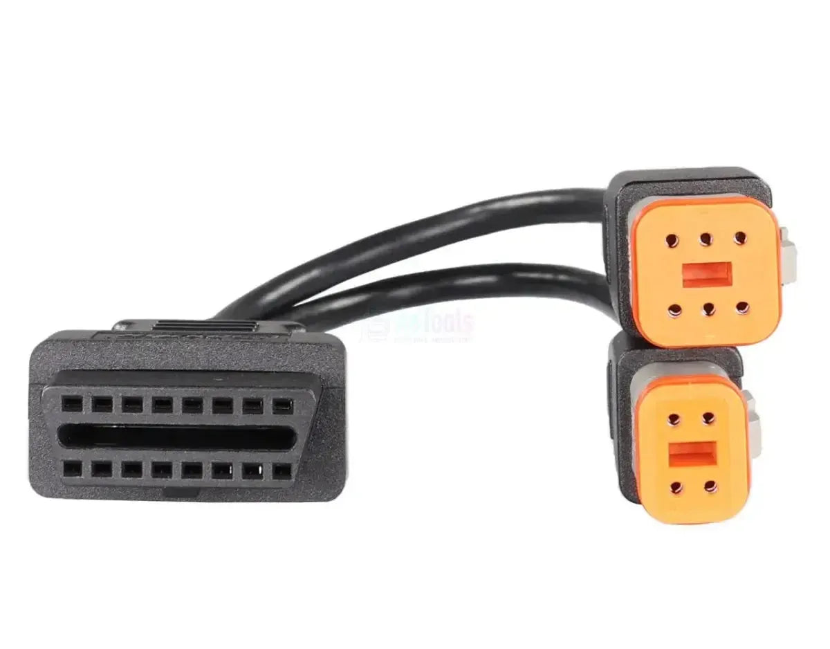 OBDSTAR (M034) | Harley Davidson 4+6-pins OBD – 16-pins OBD2 adapter cable | Motorcycle