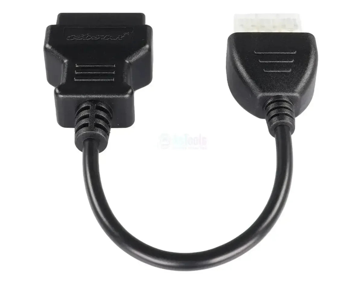 OBDSTAR (M030) | Hartford 6-pins OBD – 16-pins OBD2 Adapter Cable | Motorcycle