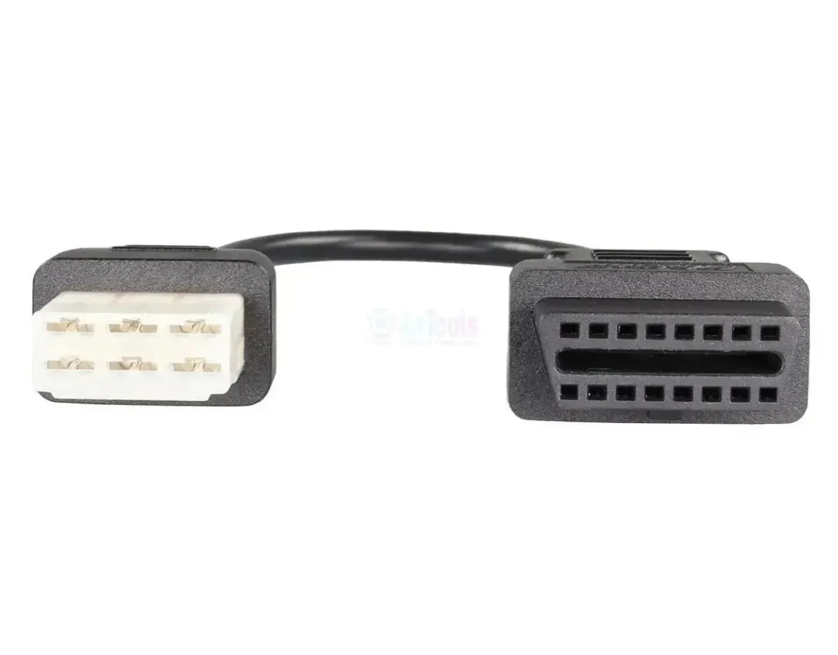OBDSTAR (M030) | Hartford 6-pins OBD – 16-pins OBD2 Adapter Cable | Motorcycle
