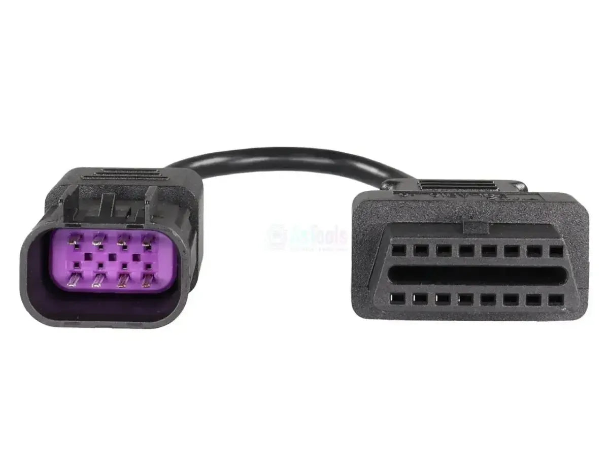 OBDSTAR (M042) | Indian/Victory/Polaris 8-pins OBD – 16-pins OBD2 Adapter Cable | Motorcycle