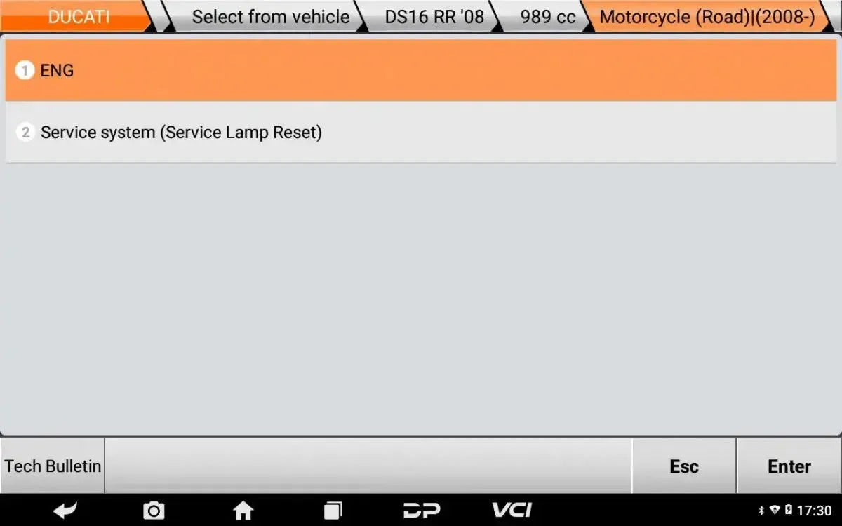 OBDSTAR IScan Ducati | Diagnostic Tool | Motorcycle