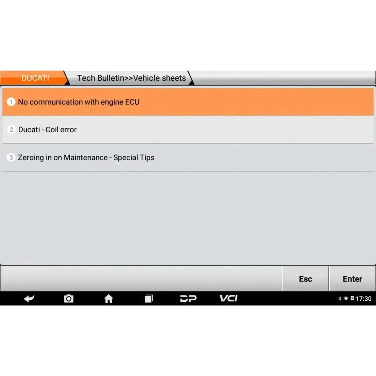 OBDSTAR IScan Ducati | Diagnostic Tool | Motorcycle