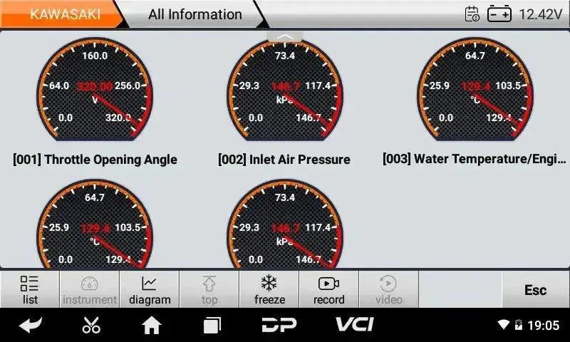 OBDSTAR IScan Kawasaki (Marine) | Diagnostic Tool | Motorboat