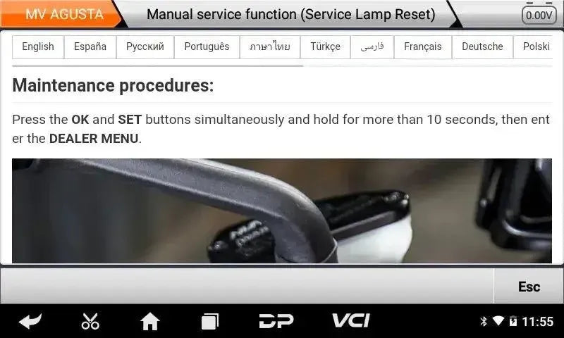 OBDSTAR IScan MV Agusta | Diagnostic Tool | Motorcycle