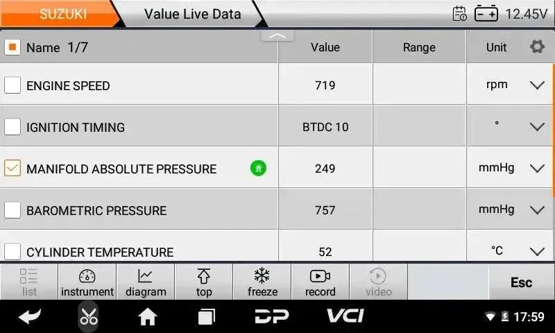 OBDSTAR IScan Suzuki (Marine) | Diagnostic Tool | Motorboat