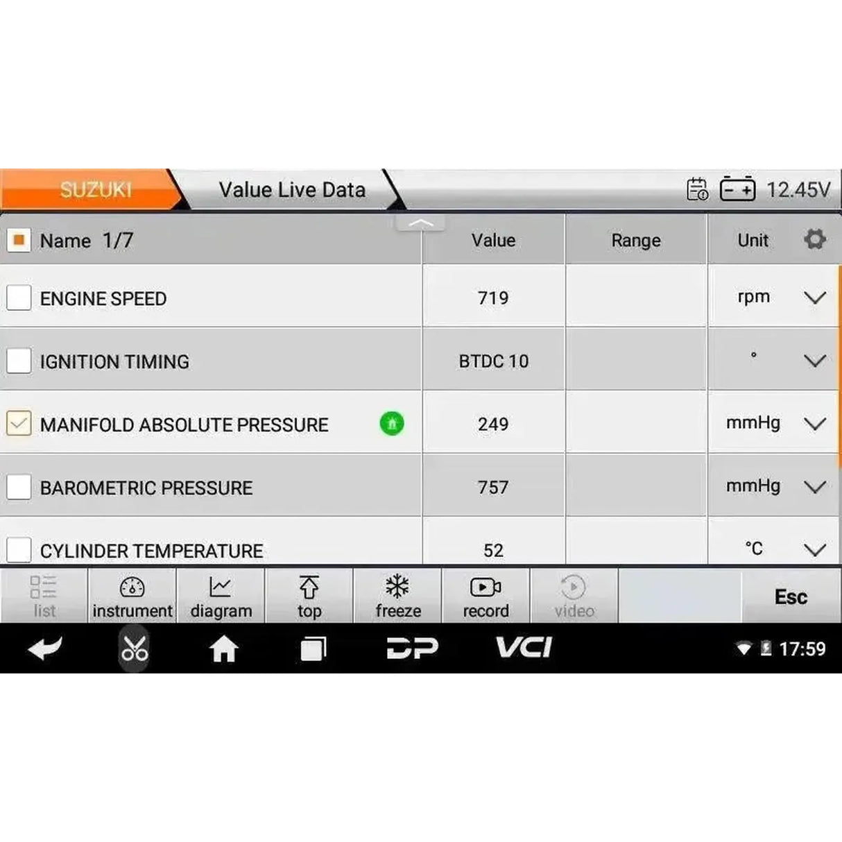 OBDSTAR IScan Suzuki (Marine) | Diagnostic Tool | Motorboat