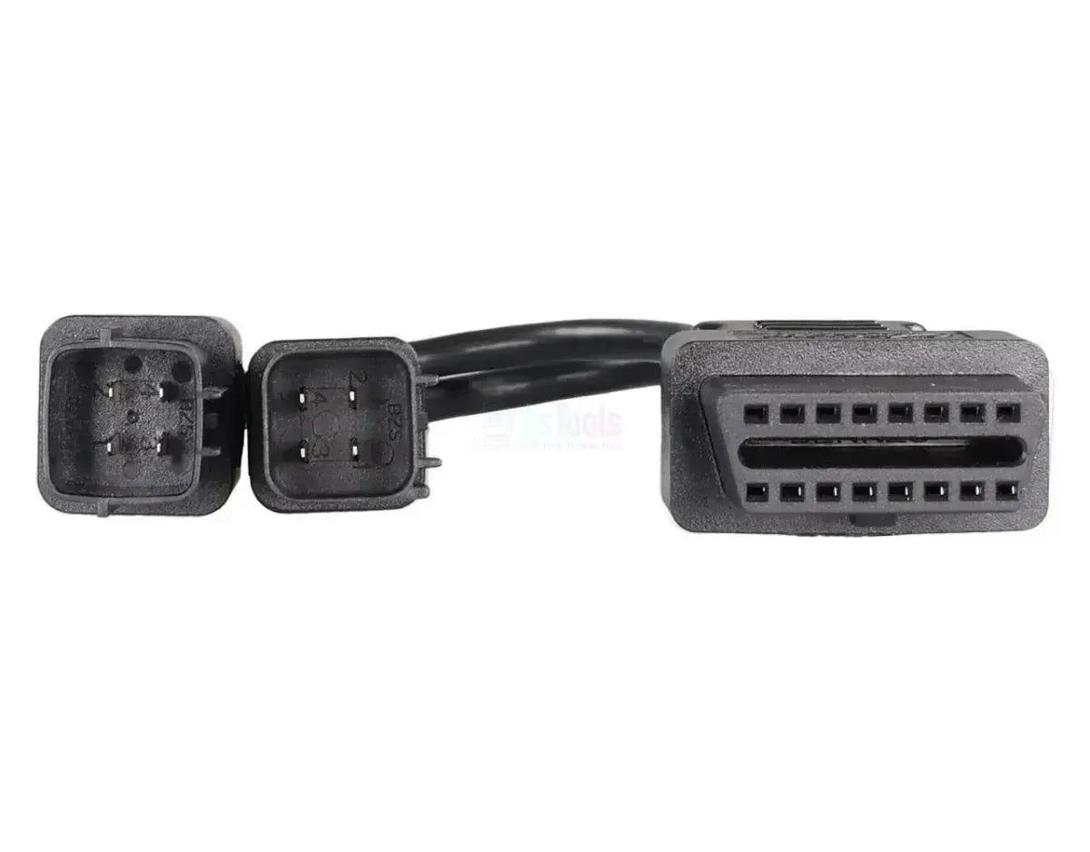 OBDSTAR (M006) | Kawasaki 4+4-pins OBD – 16-pins OBD2 Adapter Cable | Motorcycle