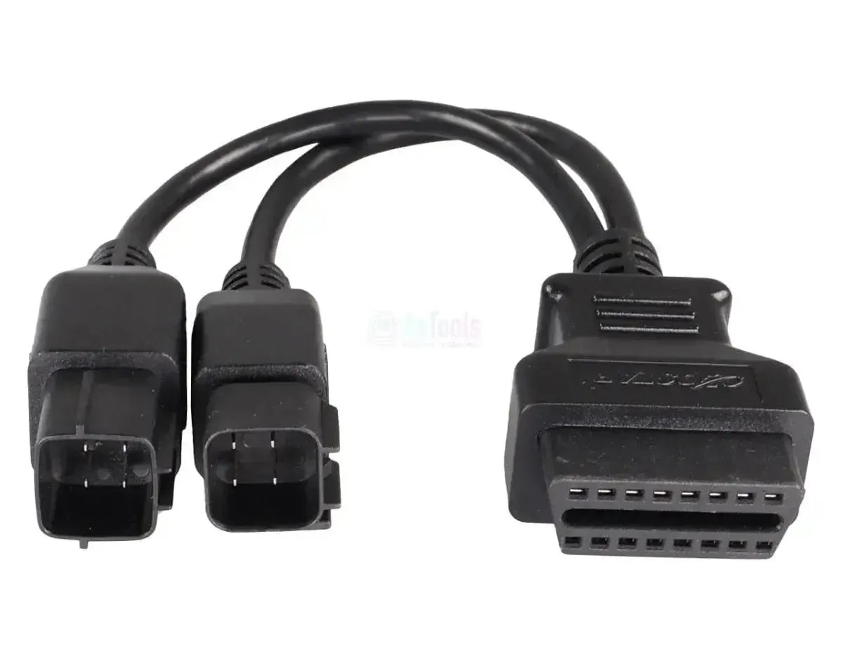 OBDSTAR (M006) | Kawasaki 4+4-pins OBD – 16-pins OBD2 Adapter Cable | Motorcycle