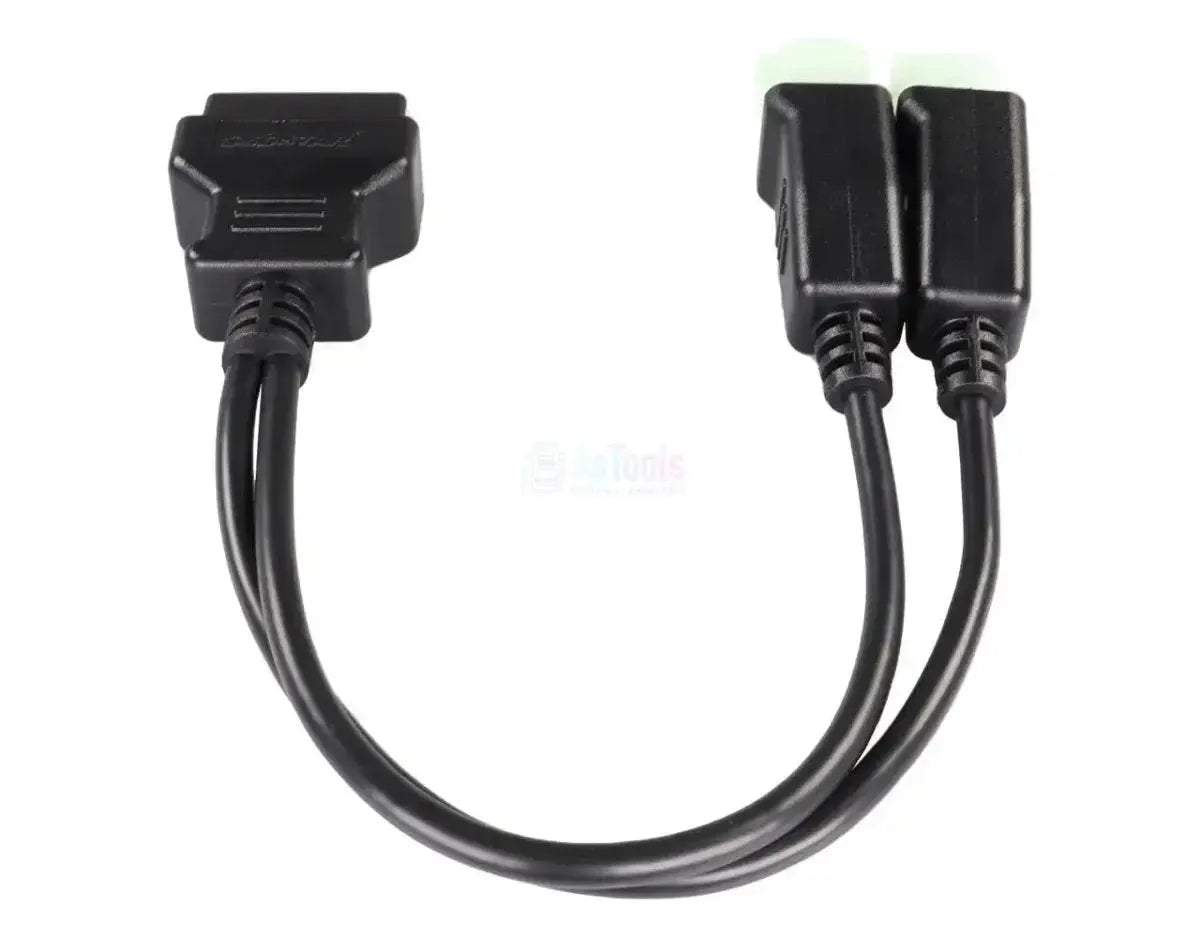 OBDSTAR (M005) | Kawasaki 4+6-pins OBD – 16-pins OBD2 Adapter Cable | Motorcycle