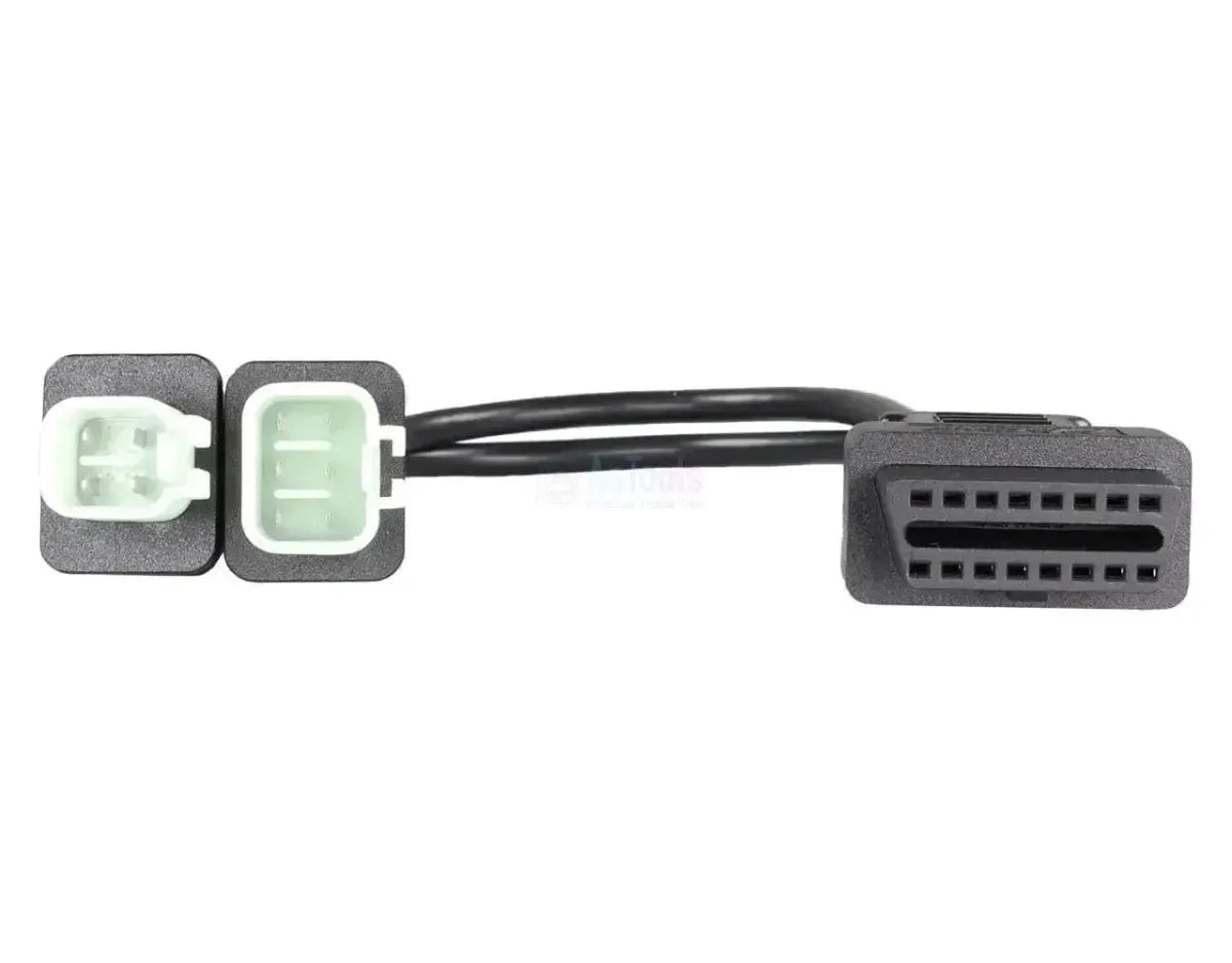 OBDSTAR (M005) | Kawasaki 4+6-pins OBD – 16-pins OBD2 Adapter Cable | Motorcycle