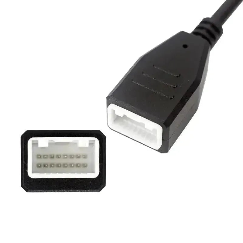 OBDSTAR | Nissan/Renault 16+32-pins SGW - 16-Pins OBD2 Adapter Cable | Passenger car