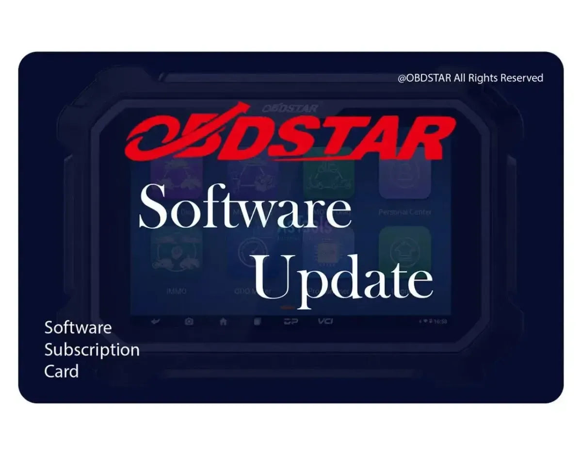 OBDSTAR P50 | Update License