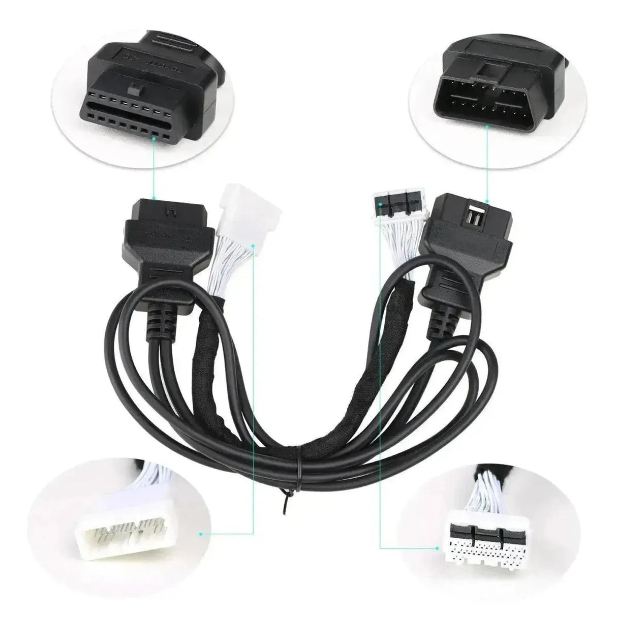 OBDSTAR | Toyota 30-pins IMMO - 16-pins OBD2 Adapter Cable | Passenger Car