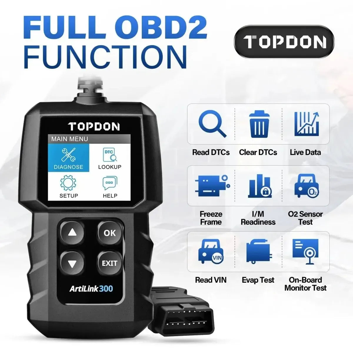 Topdon ArtiLink AL300 | Error Code Reader | Car