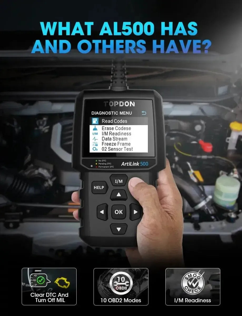 Topdon ArtiLink AL500 | Error Code Reader | Car