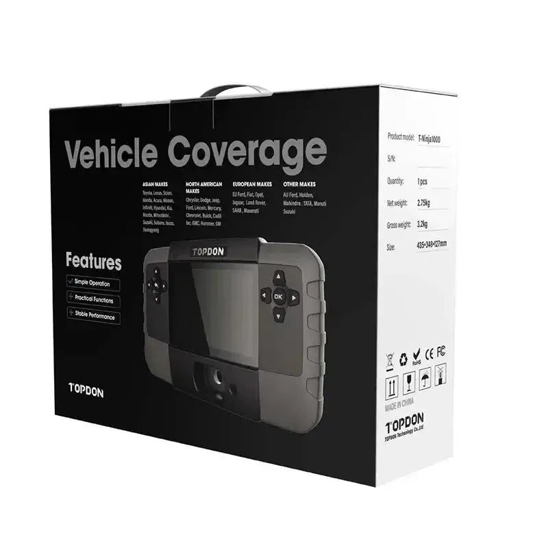 Topdon T-Ninja 1000 | Key Programmer | Car