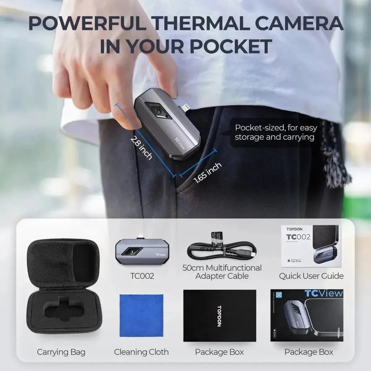 Topdon TCView TC002 | Thermal Imaging Camera