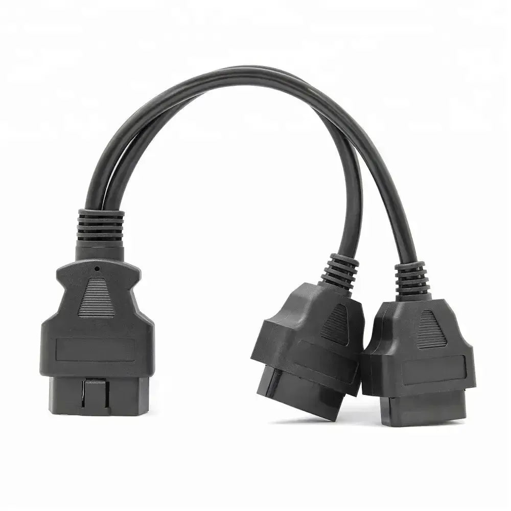 16-pins OBD2 Extension and Splitter Cable 2-piece (30 cm) | Interface