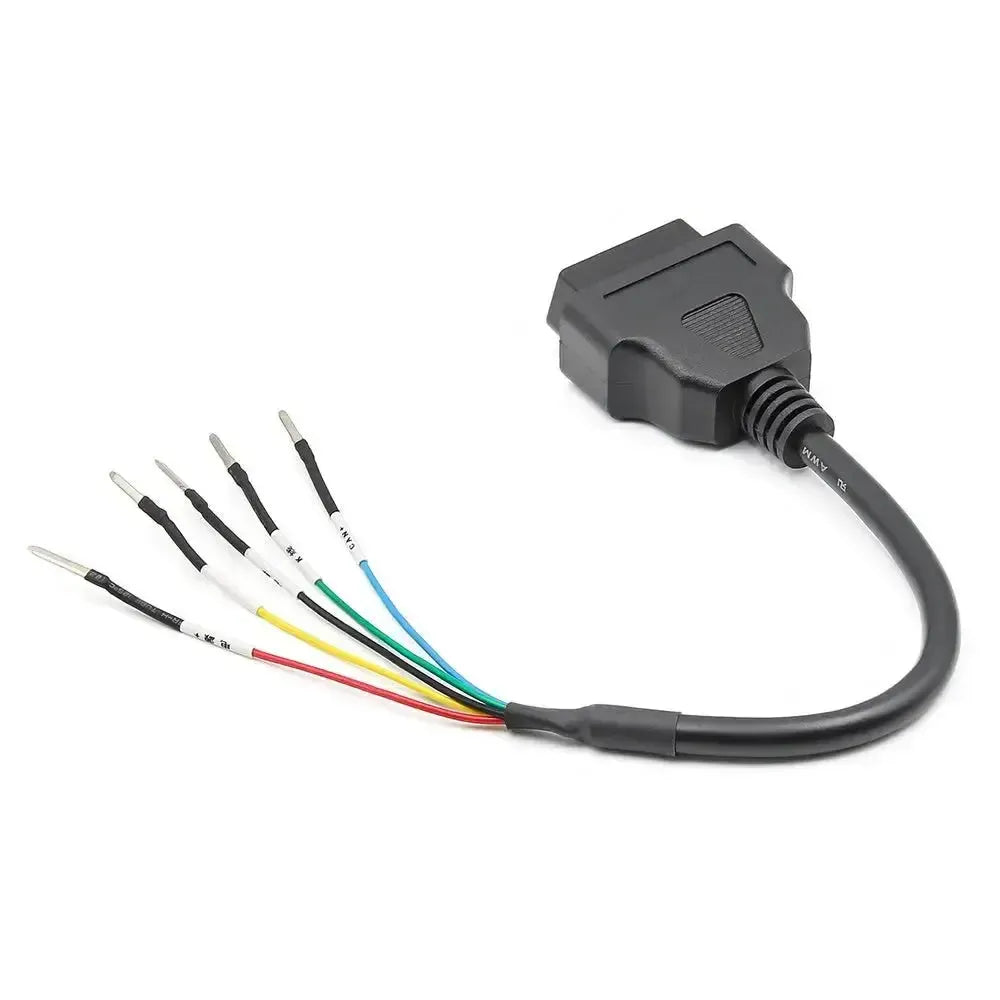 Universal 5-pins OBD – 16-pins OBD2 Adapter Cable | Snorfiets/Motorcycle