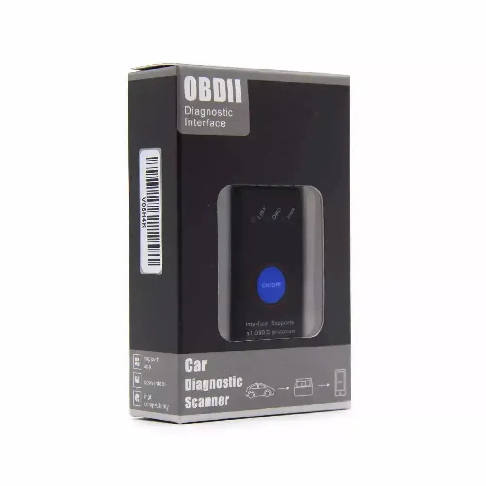 Universal ELM327 Bluetooth 4.0 Interface With On/Off Button